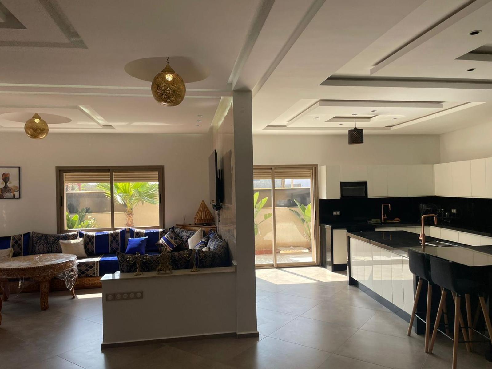 Villa Moderne A 5 Min De La Plage Avec Jardin Et 3 Salons Эс-Сувейра Экстерьер фото