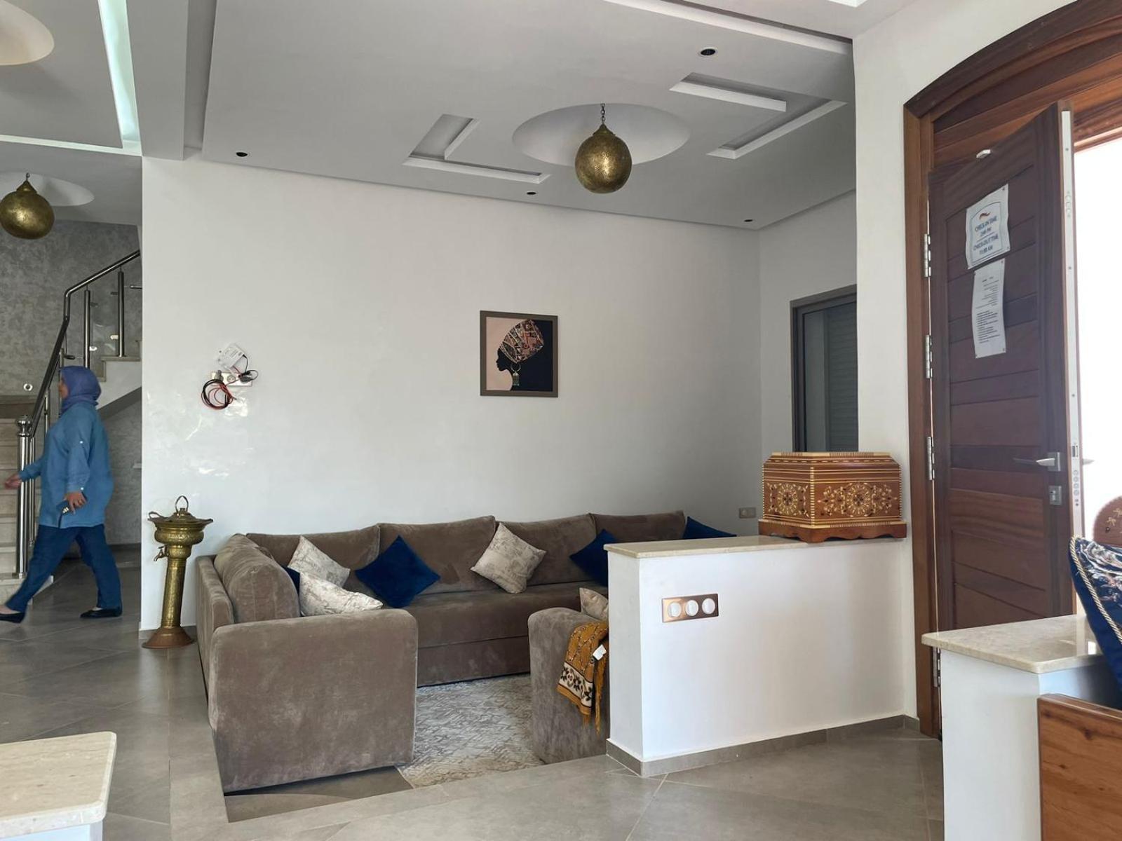 Villa Moderne A 5 Min De La Plage Avec Jardin Et 3 Salons Эс-Сувейра Экстерьер фото