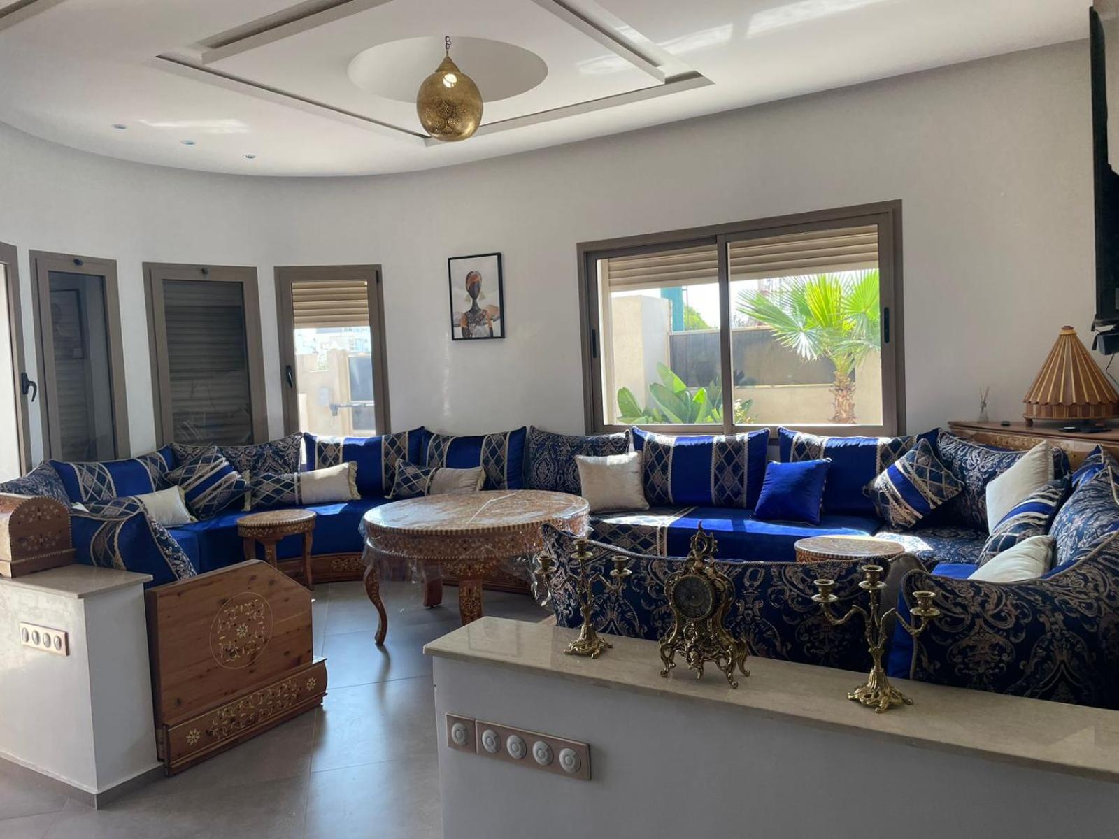 Villa Moderne A 5 Min De La Plage Avec Jardin Et 3 Salons Эс-Сувейра Экстерьер фото